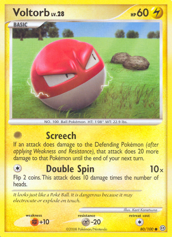 Voltorb (80/100) [Diamond & Pearl: Stormfront] | Card Merchant Takapuna