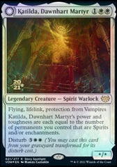 Katilda, Dawnhart Martyr // Katilda's Rising Dawn [Innistrad: Crimson Vow Prerelease Promos] | Card Merchant Takapuna