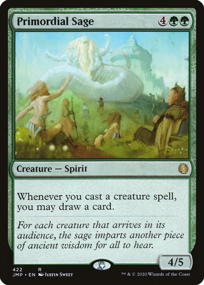 Primordial Sage [Jumpstart] | Card Merchant Takapuna