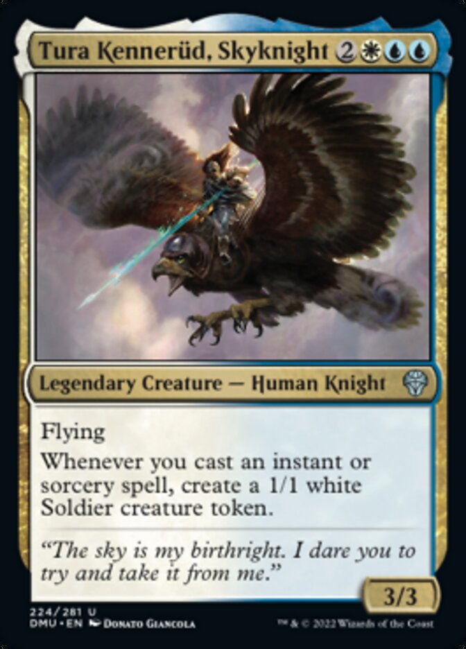 Tura Kennerud, Skyknight [Dominaria United] | Card Merchant Takapuna