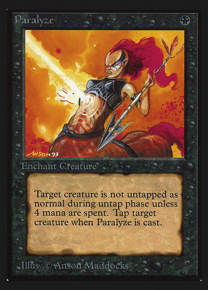 Paralyze [Collectors' Edition] | Card Merchant Takapuna