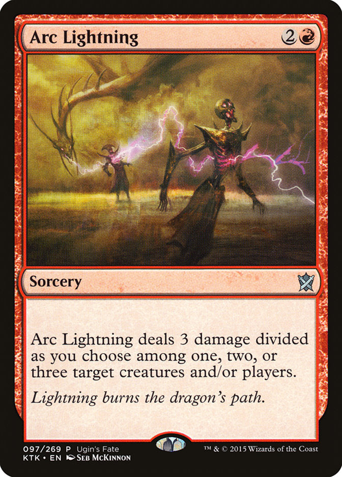 Arc Lightning [Ugin's Fate] | Card Merchant Takapuna