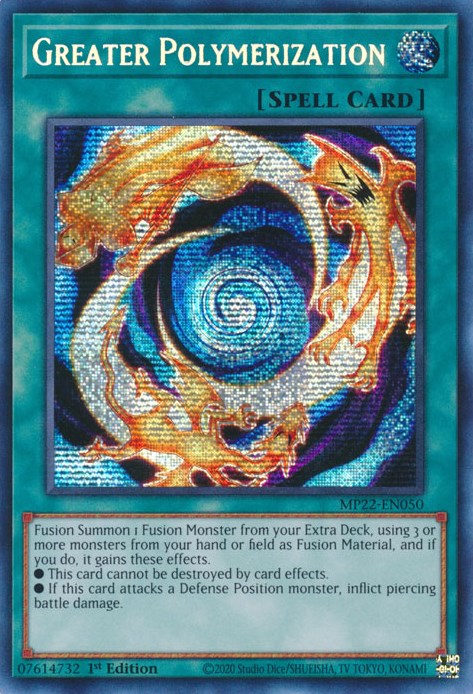 Greater Polymerization [MP22-EN050] Prismatic Secret Rare | Card Merchant Takapuna