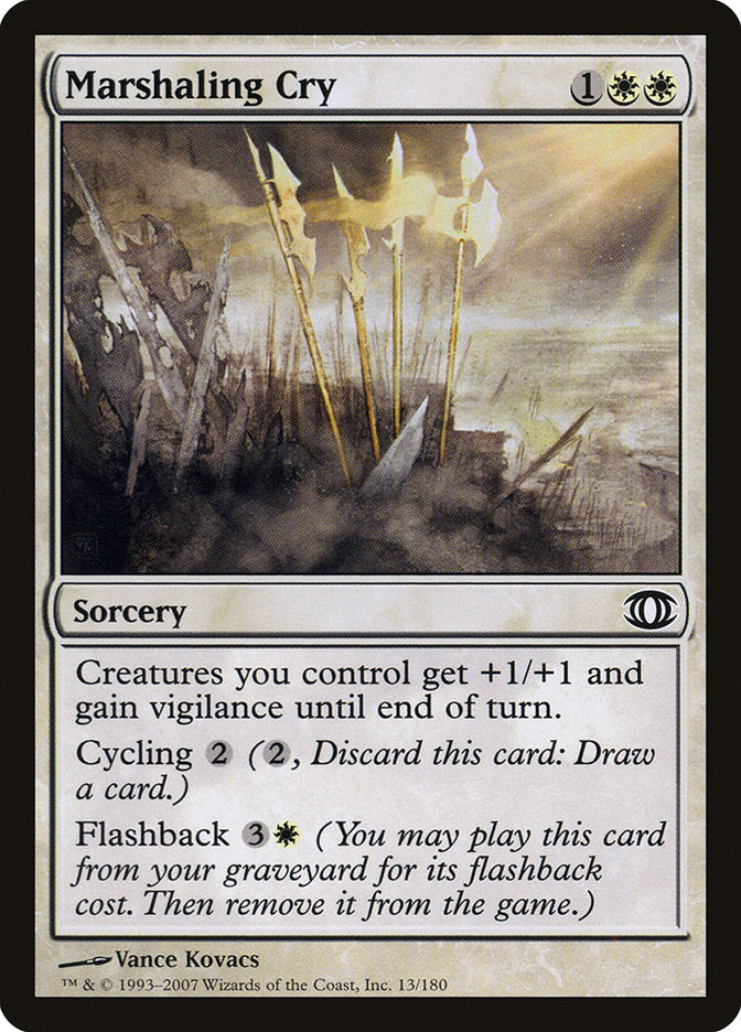 Marshaling Cry [Future Sight] | Card Merchant Takapuna