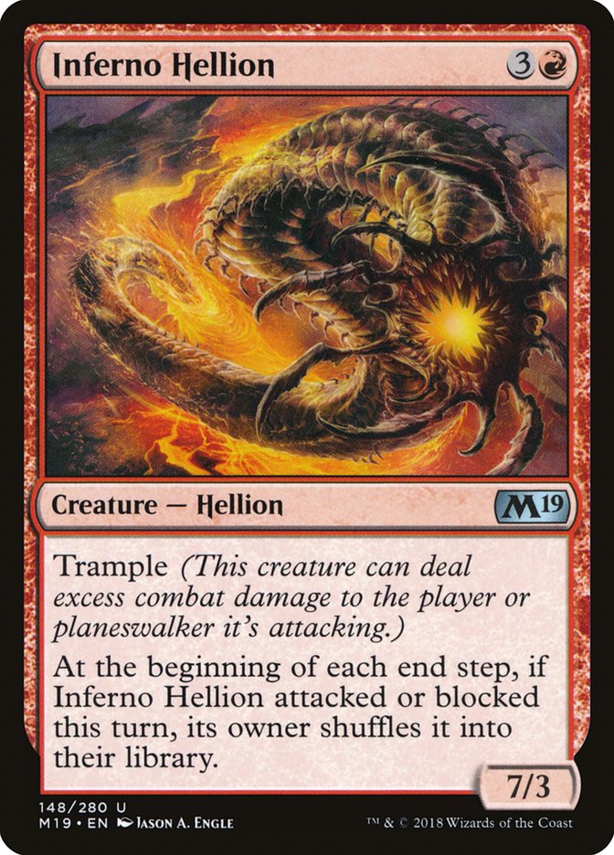 Inferno Hellion [Core Set 2019] | Card Merchant Takapuna