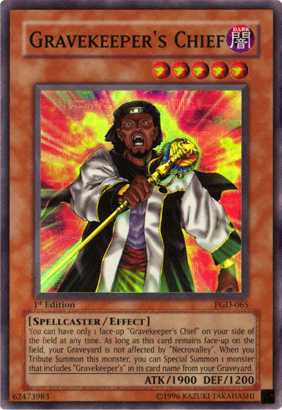 Gravekeeper's Chief [PGD-065] Super Rare | Card Merchant Takapuna