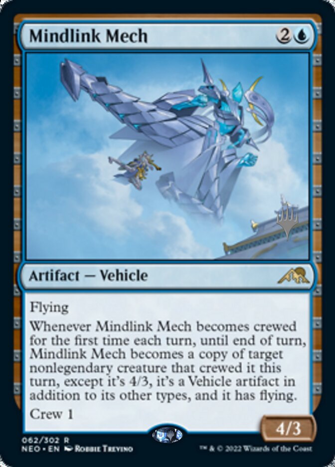 Mindlink Mech (Promo Pack) [Kamigawa: Neon Dynasty Promos] | Card Merchant Takapuna