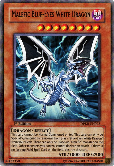 Malefic Blue-Eyes White Dragon [DPKB-EN023] Ultra Rare | Card Merchant Takapuna