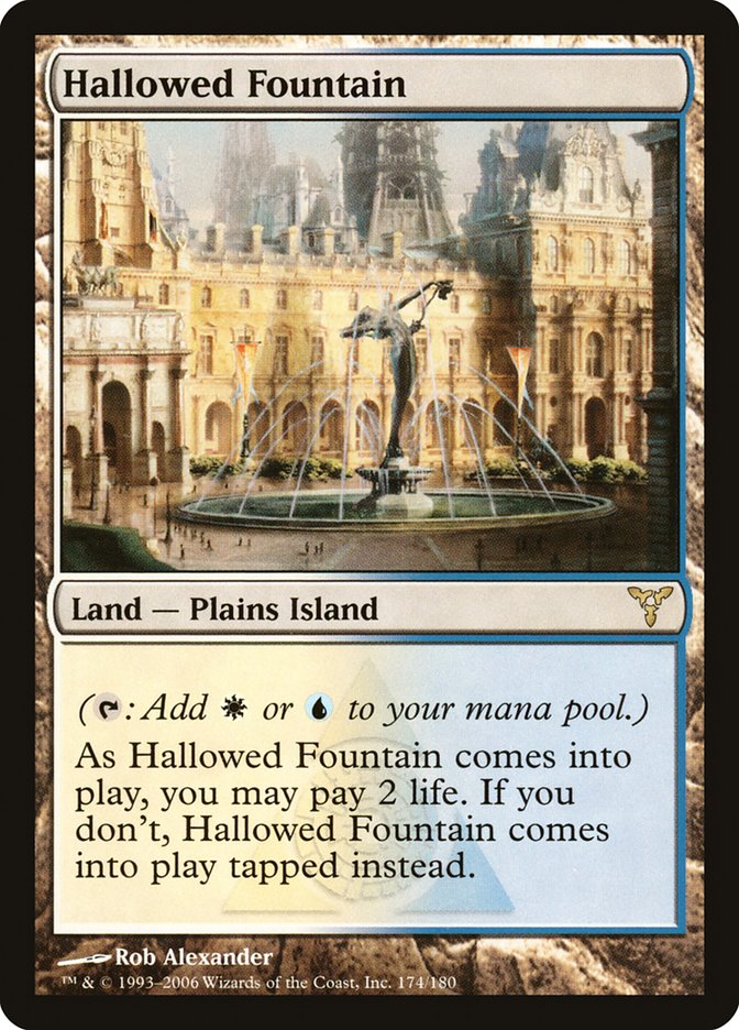 Hallowed Fountain [Dissension] | Card Merchant Takapuna