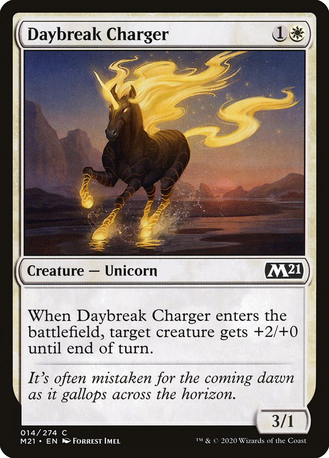 Daybreak Charger [Core Set 2021] | Card Merchant Takapuna