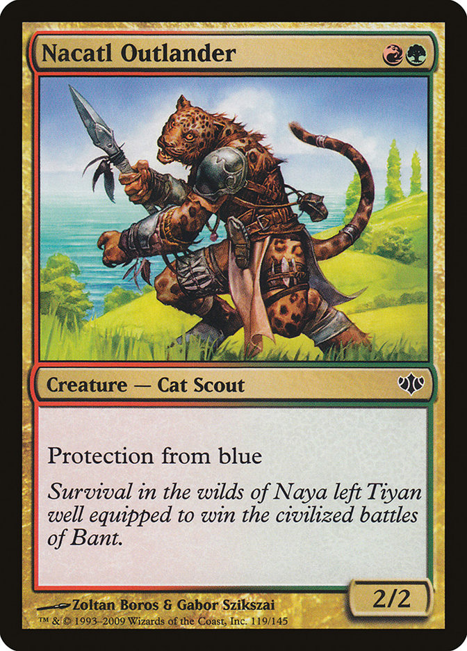 Nacatl Outlander [Conflux] | Card Merchant Takapuna