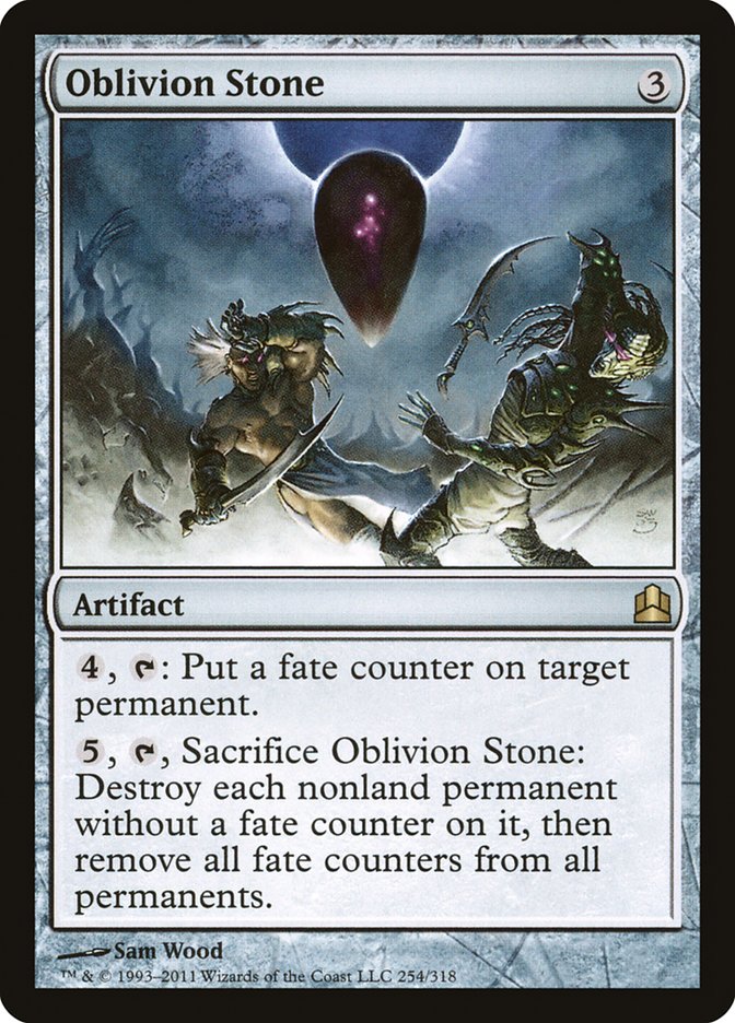 Oblivion Stone [Commander 2011] | Card Merchant Takapuna