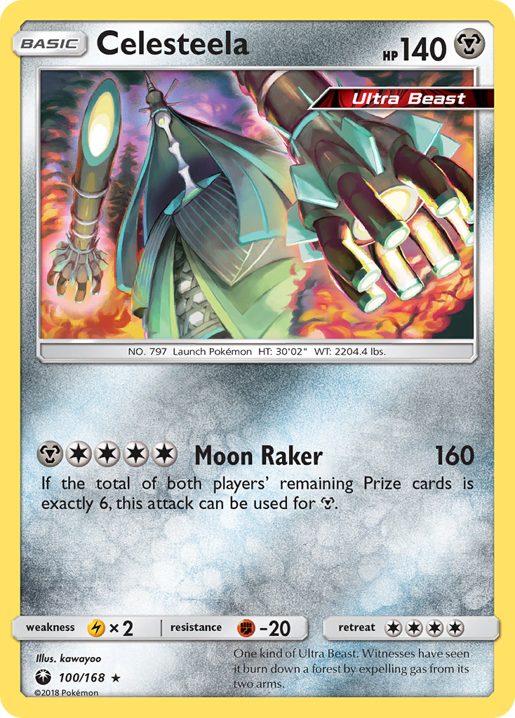 Celesteela (100/168) [Sun & Moon: Celestial Storm] | Card Merchant Takapuna