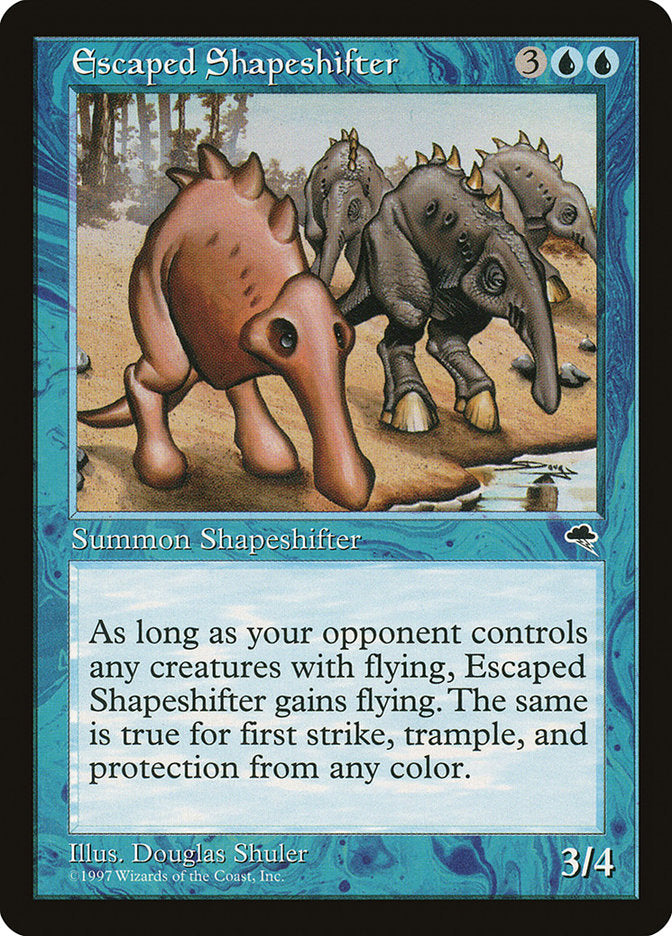 Escaped Shapeshifter [Tempest] | Card Merchant Takapuna