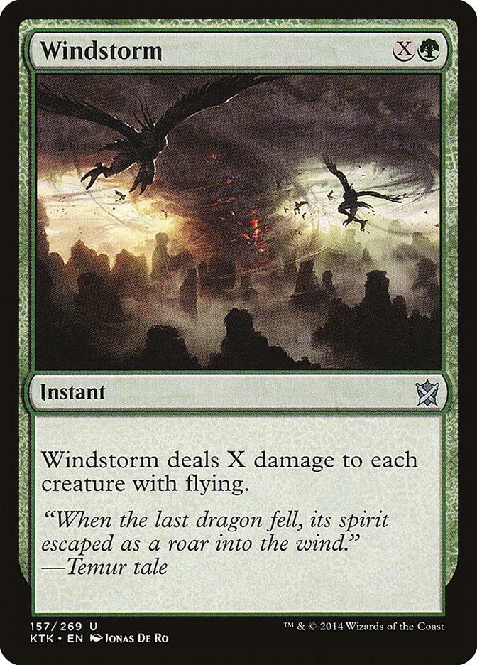 Windstorm [Khans of Tarkir] | Card Merchant Takapuna