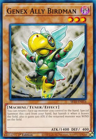 Genex Ally Birdman [SR10-EN016] Common | Card Merchant Takapuna