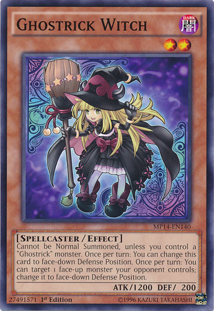 Ghostrick Witch [MP14-EN140] Common | Card Merchant Takapuna