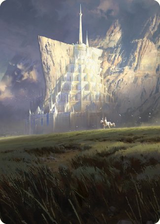 Minas Tirith Art Card [The Lord of the Rings: Tales of Middle-earth Art Series] | Card Merchant Takapuna