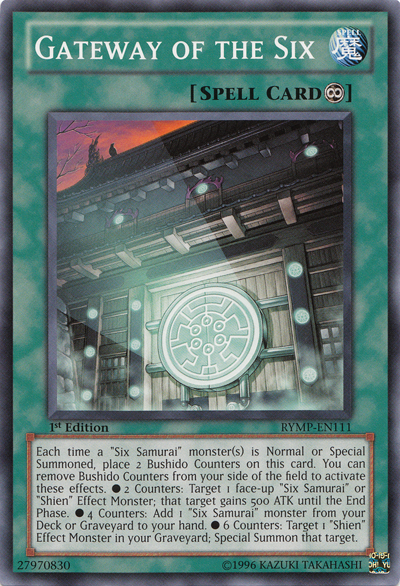 Gateway of the Six [RYMP-EN111] Common | Card Merchant Takapuna