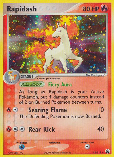 Rapidash (13/112) [EX: FireRed & LeafGreen] | Card Merchant Takapuna