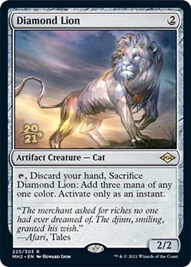 Diamond Lion [Modern Horizons 2 Prerelease Promos] | Card Merchant Takapuna