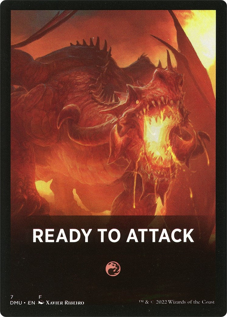 Ready to Attack Theme Card [Dominaria United Tokens] | Card Merchant Takapuna