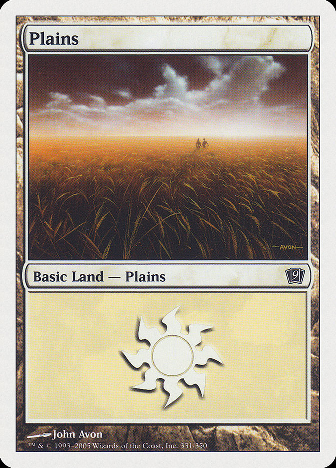 Plains (331) [Ninth Edition] | Card Merchant Takapuna