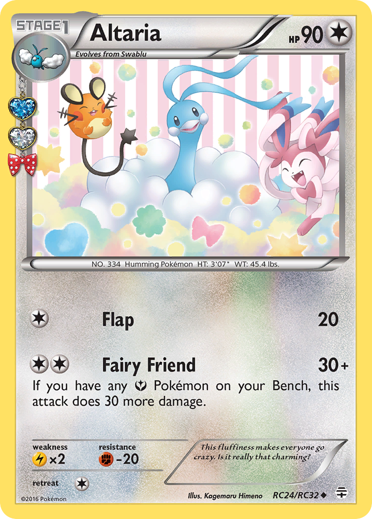 Altaria (RC24/RC32) [XY: Generations] | Card Merchant Takapuna