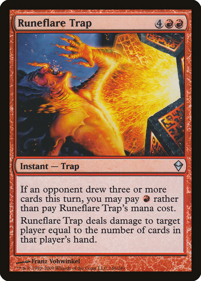 Runeflare Trap [Zendikar] | Card Merchant Takapuna