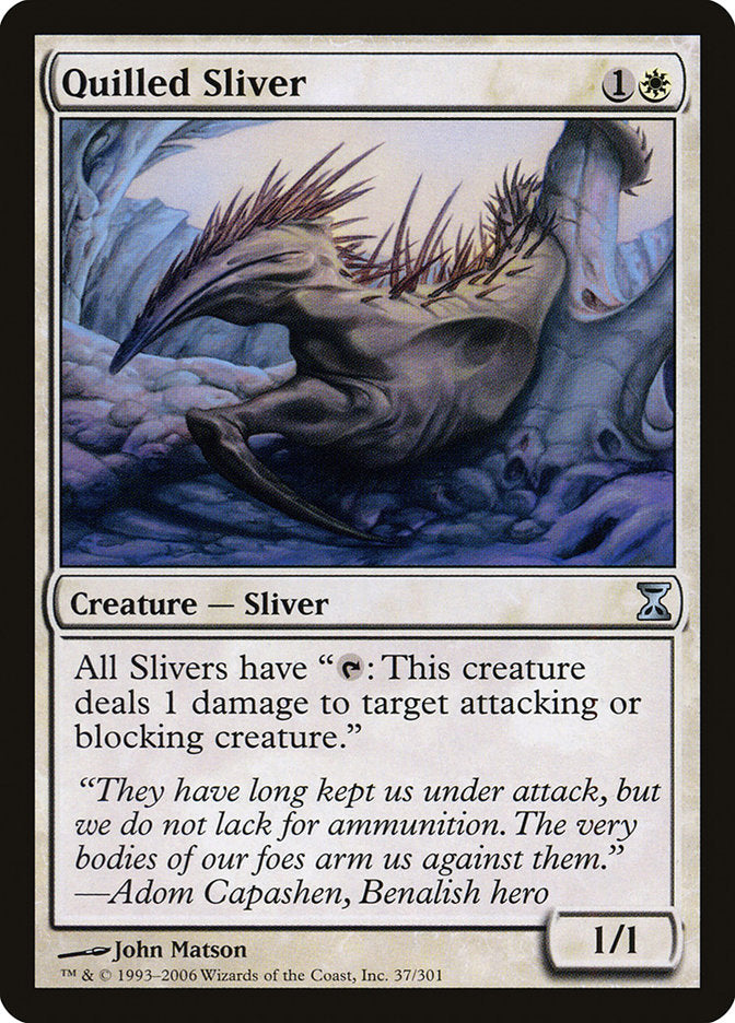 Quilled Sliver [Time Spiral] | Card Merchant Takapuna