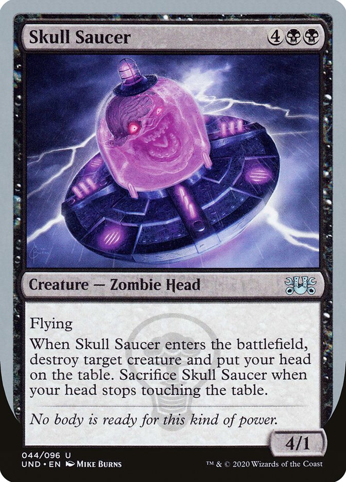 Skull Saucer [Unsanctioned] | Card Merchant Takapuna