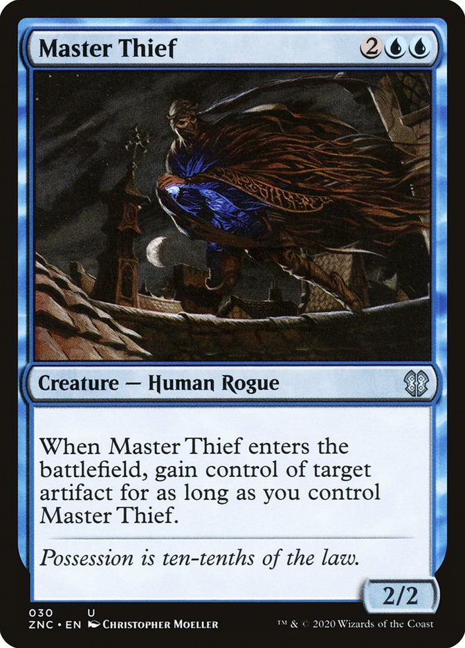 Master Thief [Zendikar Rising Commander] | Card Merchant Takapuna