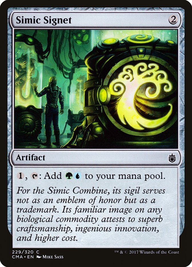 Simic Signet [Commander Anthology] | Card Merchant Takapuna