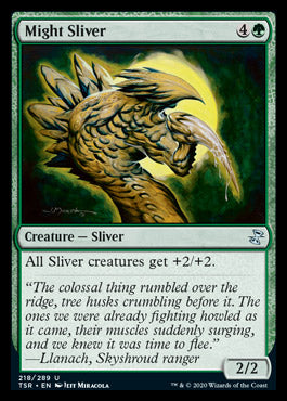 Might Sliver [Time Spiral Remastered] | Card Merchant Takapuna