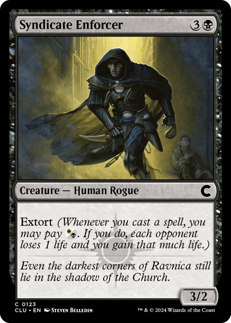 Syndicate Enforcer [Ravnica: Clue Edition] | Card Merchant Takapuna