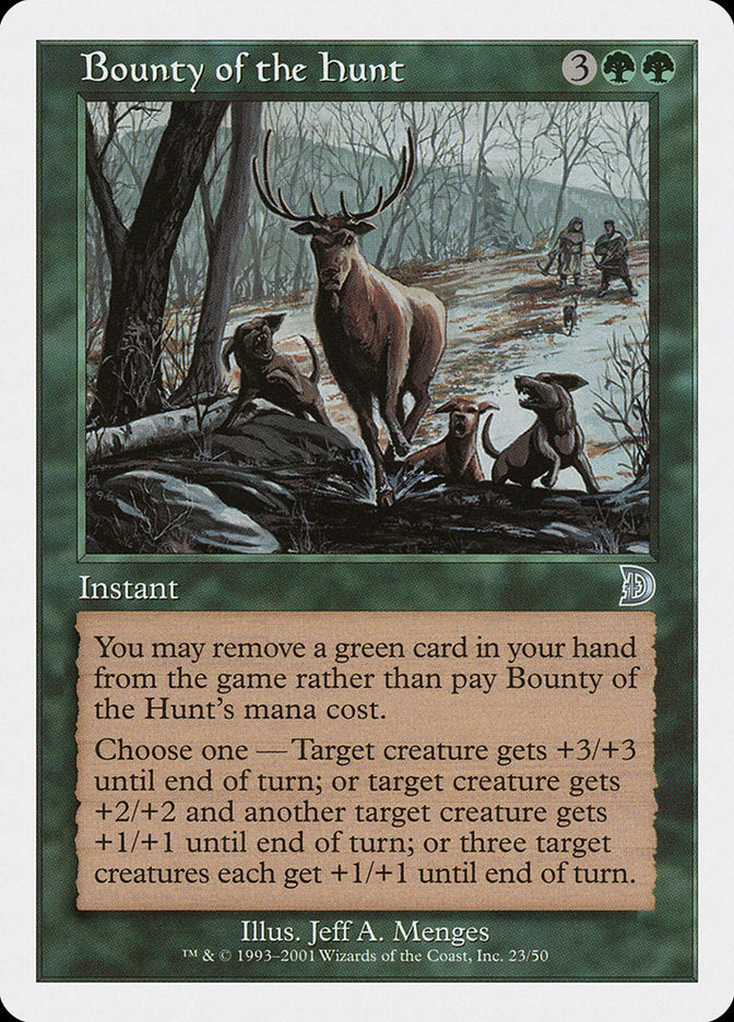 Bounty of the Hunt [Deckmasters] | Card Merchant Takapuna