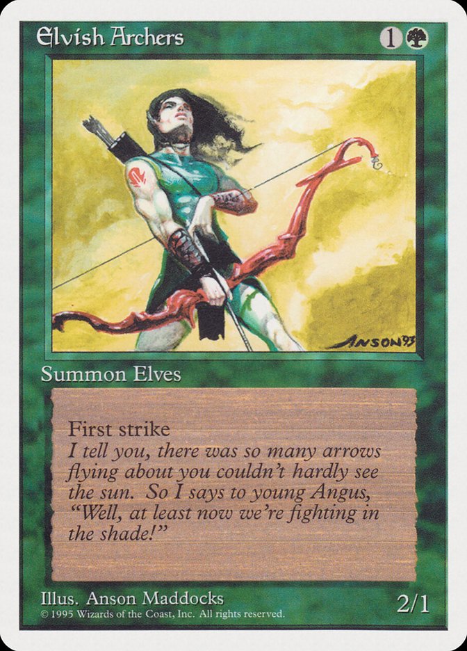 Elvish Archers [Rivals Quick Start Set] | Card Merchant Takapuna