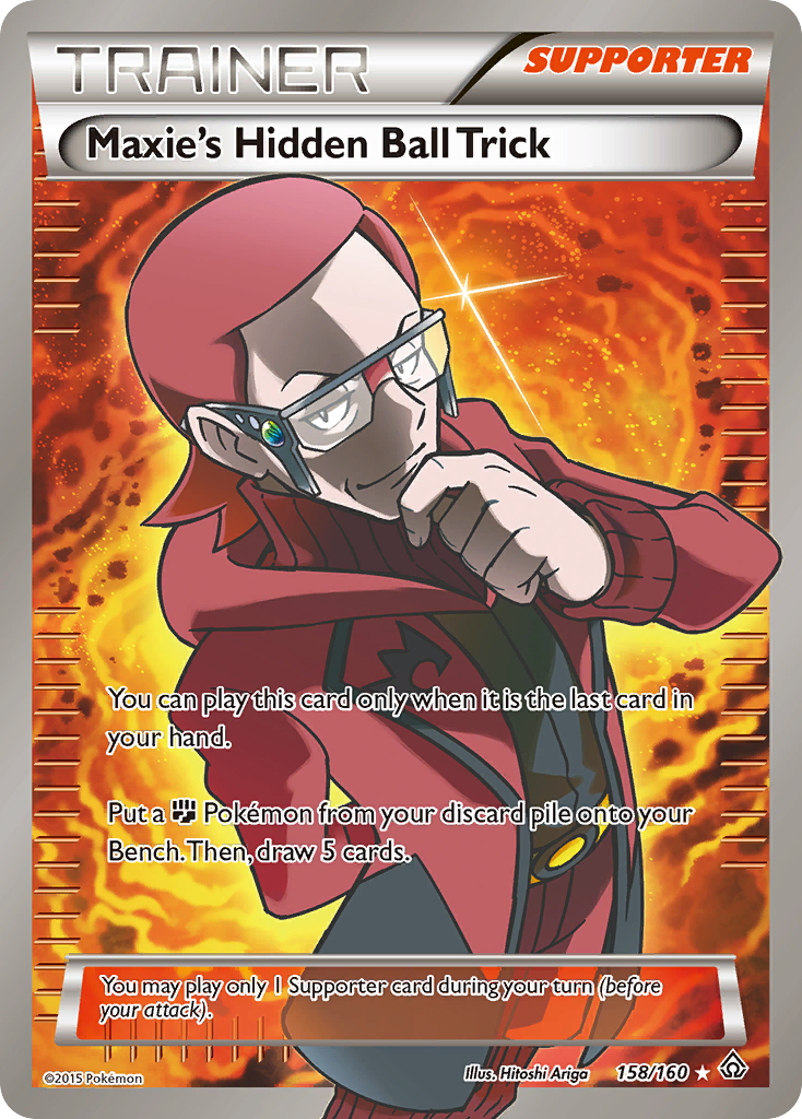 Maxie's Hidden Ball Trick (158/160) [XY: Primal Clash] | Card Merchant Takapuna