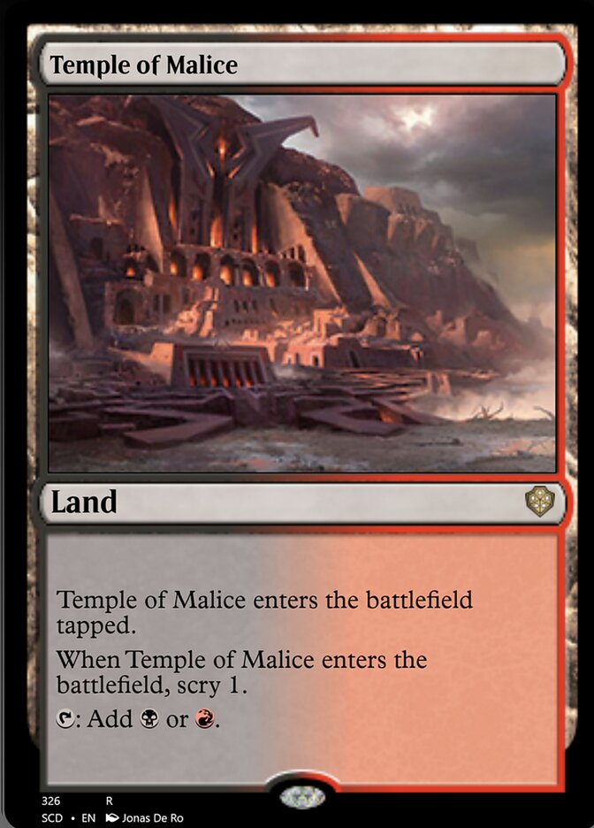 Temple of Malice [Starter Commander Decks] | Card Merchant Takapuna