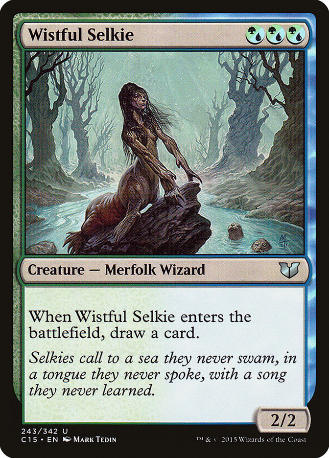 Wistful Selkie [Commander 2015] | Card Merchant Takapuna