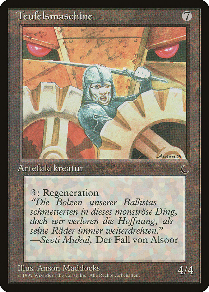 Diabolic Machine (German) - "Teufelsmaschine" [Renaissance] | Card Merchant Takapuna