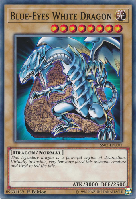 Blue-Eyes White Dragon [SS02-ENA01] Common | Card Merchant Takapuna