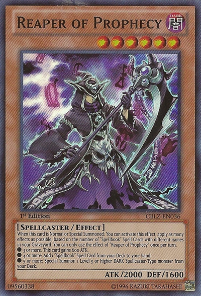 Reaper of Prophecy [CBLZ-EN036] Super Rare | Card Merchant Takapuna