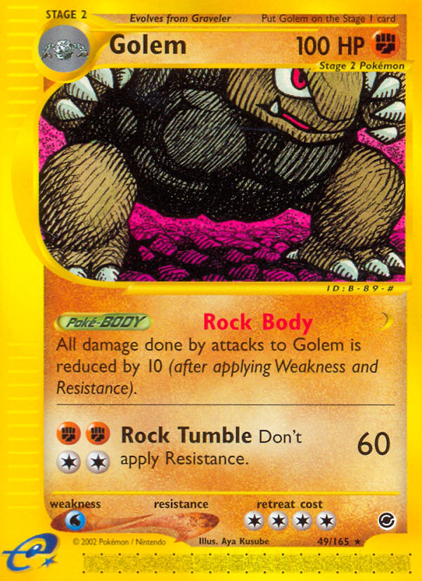 Golem (49/165) [Expedition: Base Set] | Card Merchant Takapuna