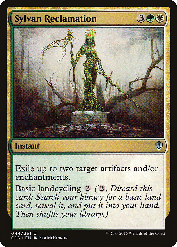 Sylvan Reclamation [Commander 2016] | Card Merchant Takapuna