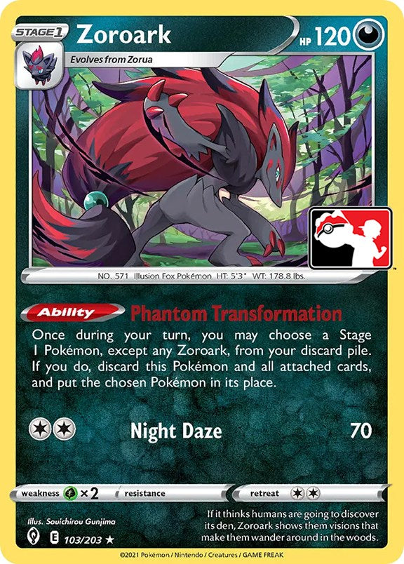 Zoroark (103/203) [Prize Pack Series One] | Card Merchant Takapuna