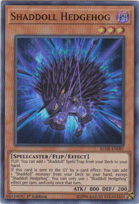 Shaddoll Hedgehog [BLHR-EN081] Ultra Rare | Card Merchant Takapuna