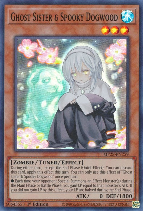 Ghost Sister & Spooky Dogwood [MP22-EN259] Super Rare | Card Merchant Takapuna