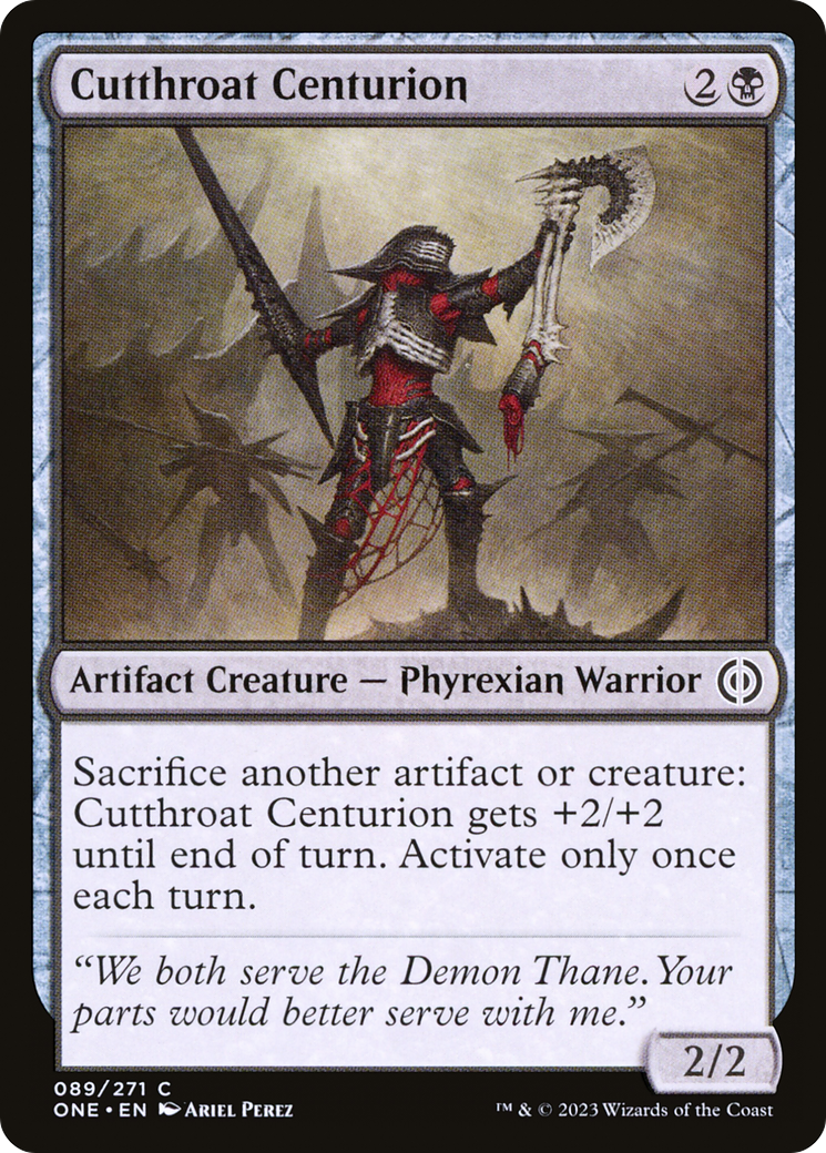 Cutthroat Centurion [Phyrexia: All Will Be One] | Card Merchant Takapuna