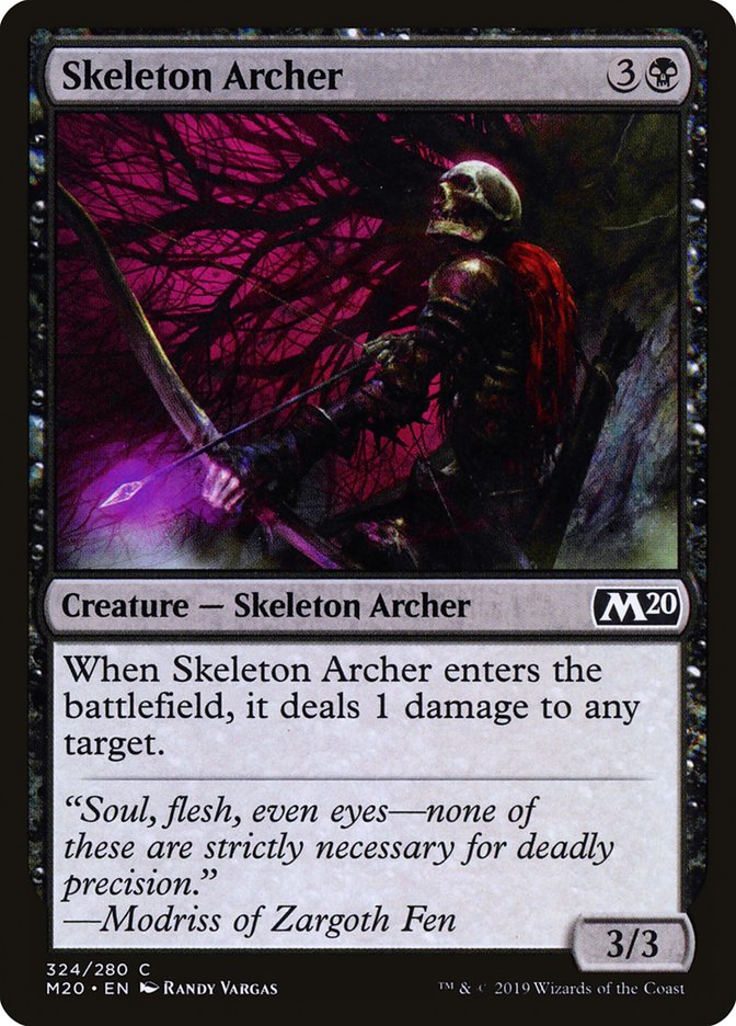 Skeleton Archer [Core Set 2020] | Card Merchant Takapuna